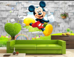 3D Фотообои "Микки Маус"