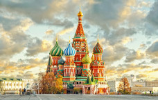 3D Фотообои "Кремль Москва"