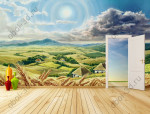 3D Фотообои "Живопись: Поле"