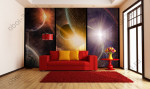 3D Фотообои "Галактика: Планеты"