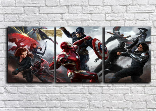ПРОТИВОСТОЯНИЕ МСТИТЕЛЕЙ (РУЧНАЯ ОБРАБОТКА)