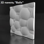 3D панель "BALLS" (ПУЗЫРИ)