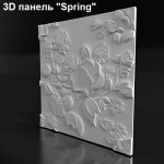 Форма для 3D панелей "SPRING"