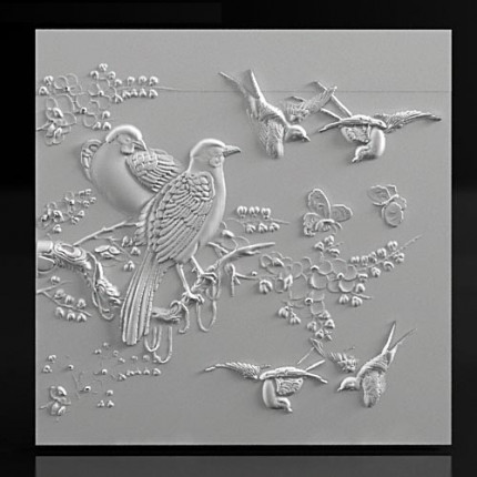 3D панель "Birdie"