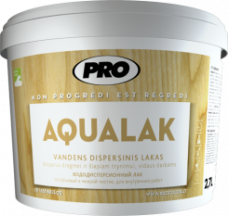 PRO - Лак AQUALAK для древесины.