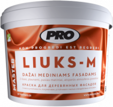 PRO - Краска LIUKS-M по дереву.