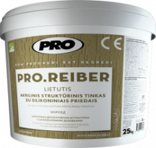 PRO - Акриловая структурная штукатурка PRO.REIBER