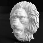 3D панно барельеф "LEON"