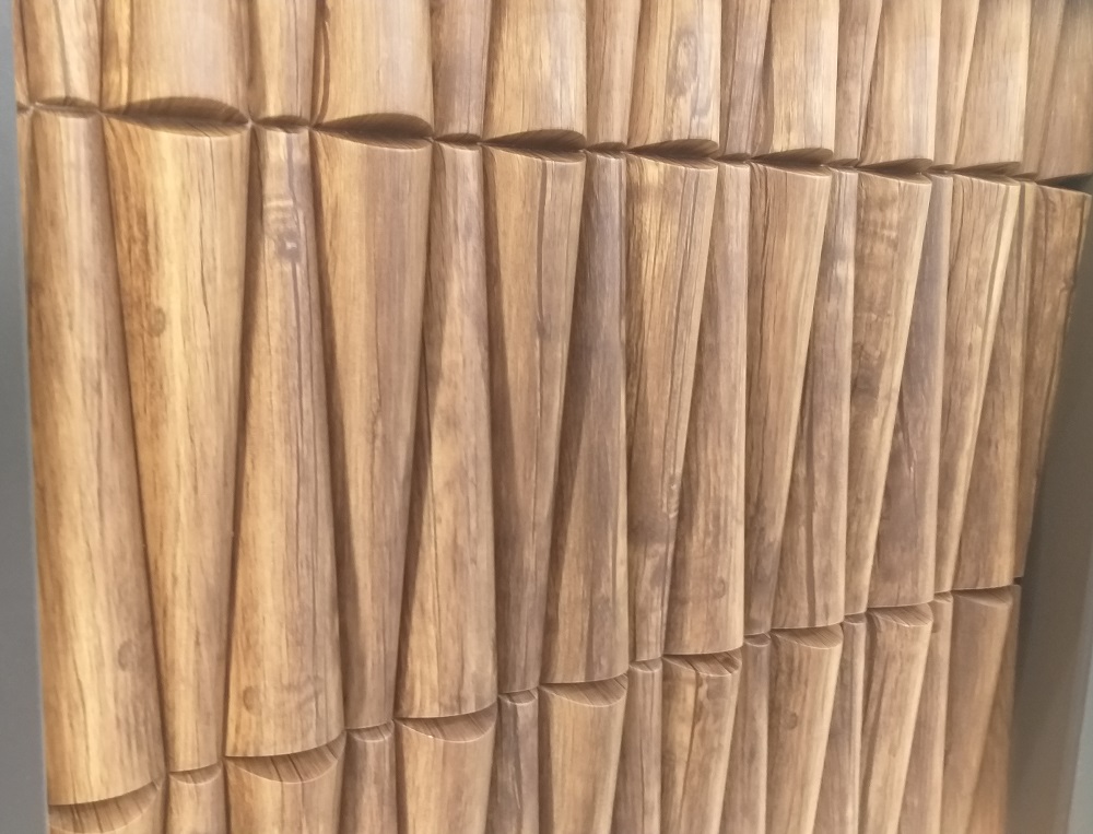 3D панель из гипса "BAMBOO-1"