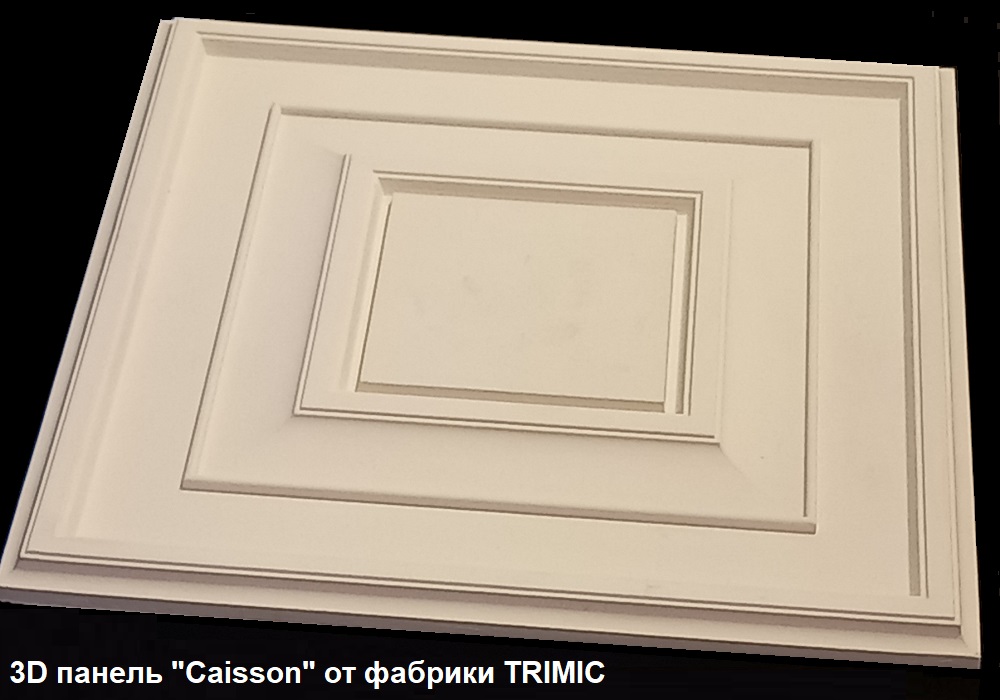 3D панель из гипса "Caisson" для интерьерного оформления стен и потолка