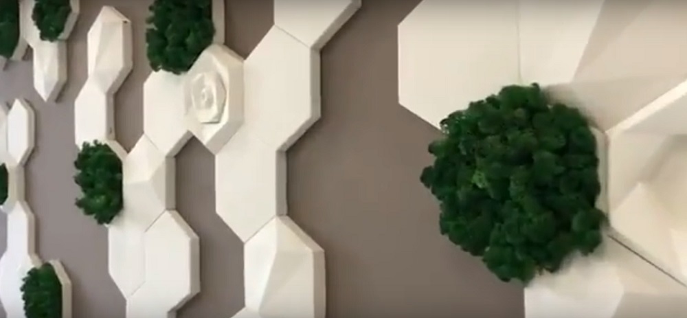 Гипсовые 3D панели для стен модельного ряда "ECO" относятся к серии "Геометрия" и будут прекрасным украшением для любых жилых помещений частного дома