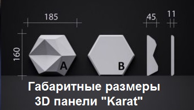 Характеристики гипсовых панелей серии "КАРАТ"