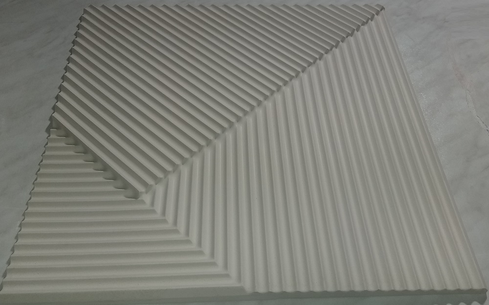 Модель 3D панелей "Parallel" 3-х диагональная