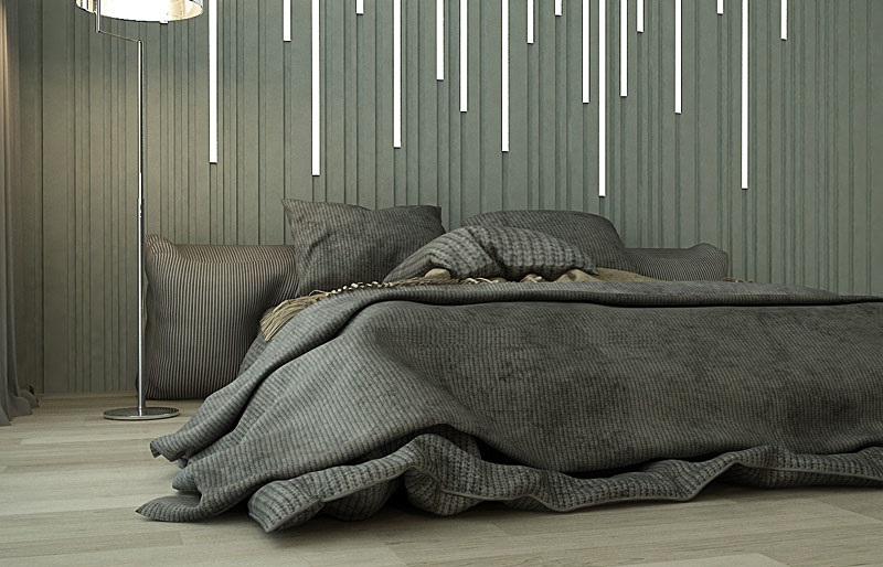 3D панель "Ray-LED" – это серия стильных и эксклюзивных рельефных панелей