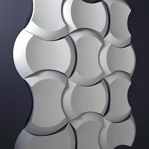 Фотографии 3D панелей "WEDGE"