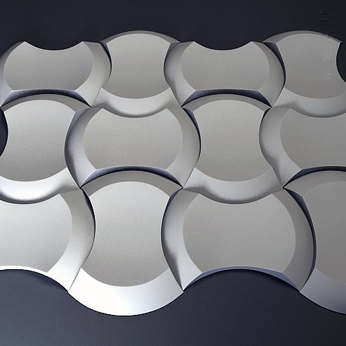 Фотографии 3D панелей "WEDGE"
