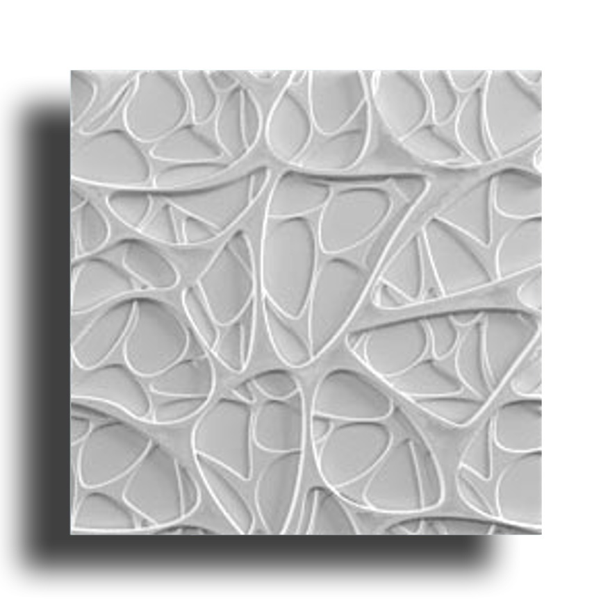Гипсовая 3D панель "Gush" 