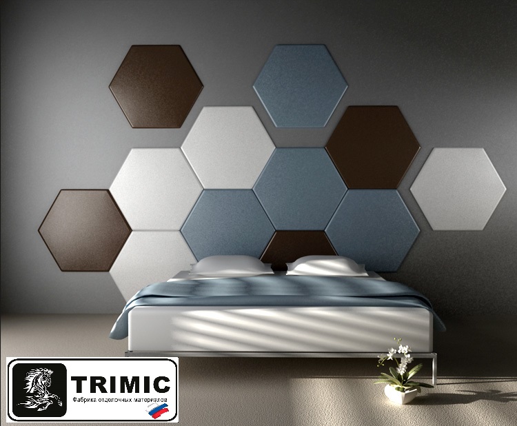 Гипсовая 3D панель "Hexagon" artpole