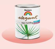 Краска Elegant Aqua Lackfarg Halvblank (полуглянцевая лаковая)