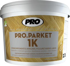 Лак PRO.PARKET 1K однокомпонентный для паркета