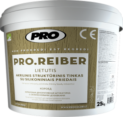 Акриловая структурная штукатурка PRO.REIBER