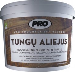 Тунговое масло для древесины TUNGU ALIEJUS