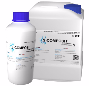 S-COMPOSIT CRYSTAL™ - полиуретановое двухкомпонентное тонкослойное покрытие для защитно-декоративной окраски бетонных поверхностей, изделий машиностроения, гидротехнических сооружений, металлоконструкций различного назначения.