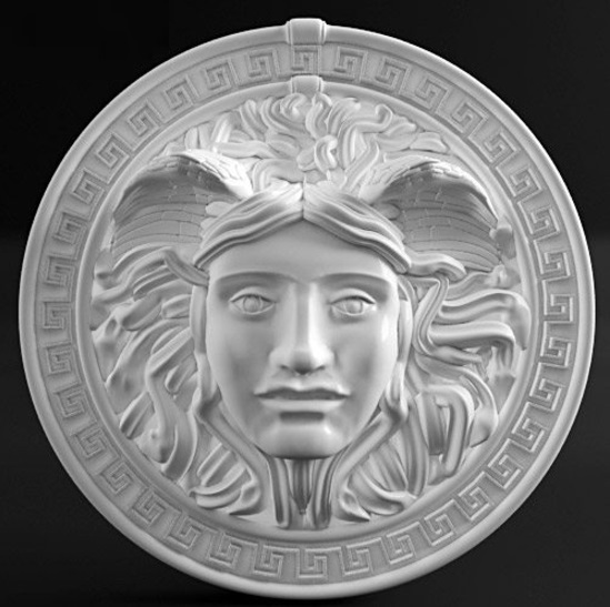 Гипсовый барельеф Версаче VERSACE от фабрики TRIMIC