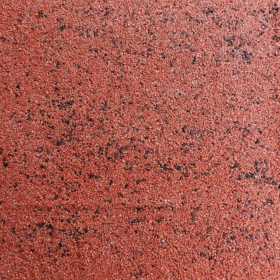 Гибкая плитка (камень) RAMOflex из мраморной крошки - цвет Кирпично-красный